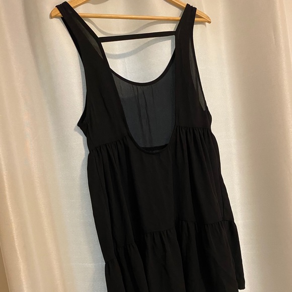 Toni Sheer Black Summer Dress - Picture 2 of 4